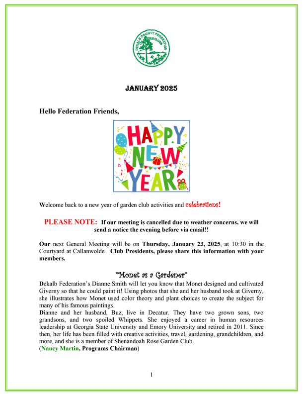 dfgc jan 2025